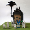 Totoro z klocków Lego